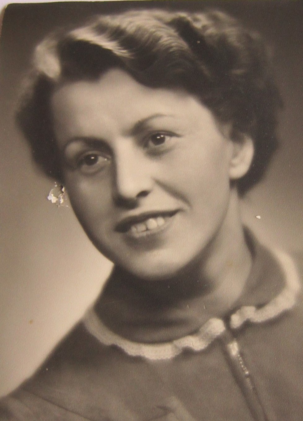 Marie Susedková v mládí.