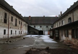Nádvoří bývalé brněnské věznice na Cejlu
