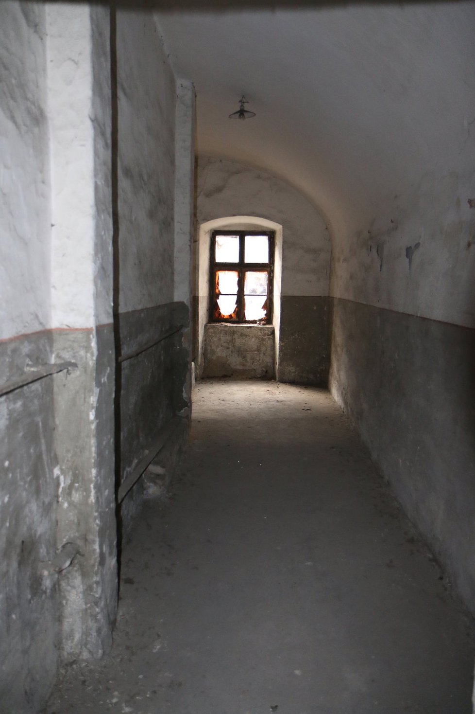 Pohled do interiéru bývalé brněnské věznice na Cejlu