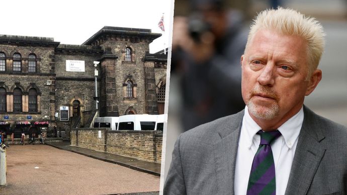 Boris Becker tráví čas v nechvalně proslulé věznici Wandsworth
