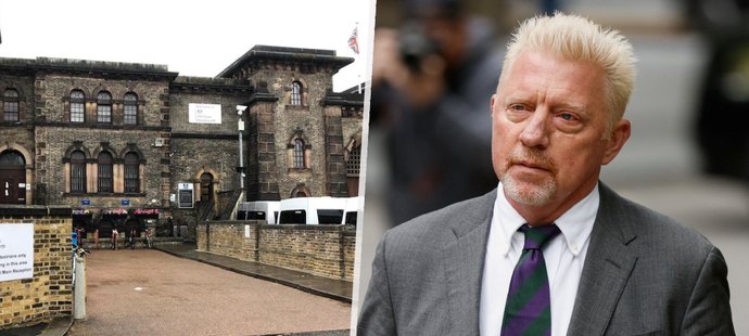 Boris Becker tráví čas v nechvalně proslulé věznici Wandsworth