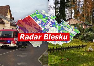 Silný vítr řádí v Česku (ilustrační foto)