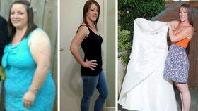 Vicky Jennings dokázala za rok shodit víc, než polovinu své původní váhy.