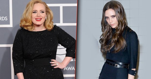 Zpěvačka Adele má důvod k úsměvu, podle vědců bude totiž žít déle než její kolegyně Victoria Beckham