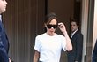 Victoria Beckham opouští hotel v New Yorku