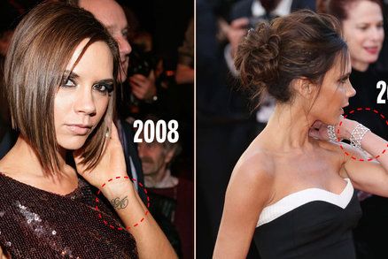 Victoria Beckham na zahájení Cannes: Iniciály DB zmizely z jejího zápěstí! Proč vymazala manžela Davida?