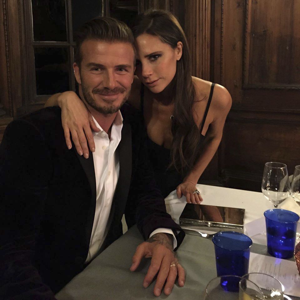 Victoria Beckham s manželem