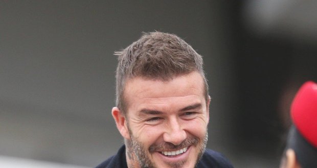 David Beckham v Austrálii