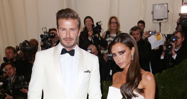 Victoria a David Beckhamovi.