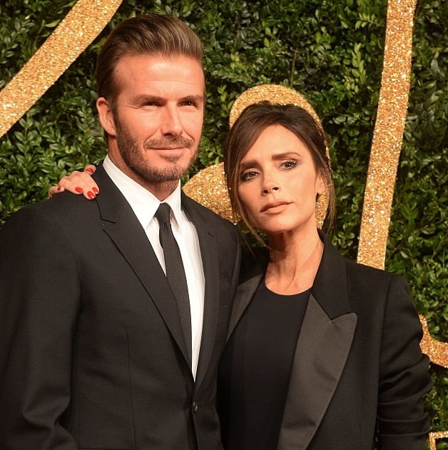 Victoria Beckham s manželem.