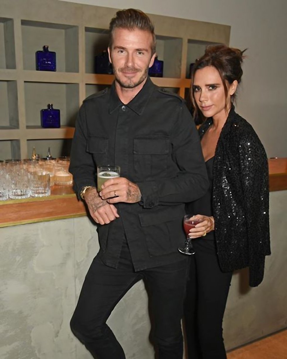 Victoria Beckham s Davidem.