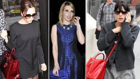 Victoria Beckham, Emma Roberts i Selma Blair šly do barev.