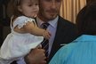 Pyšný táta David Beckham se svoji princeznou Harper