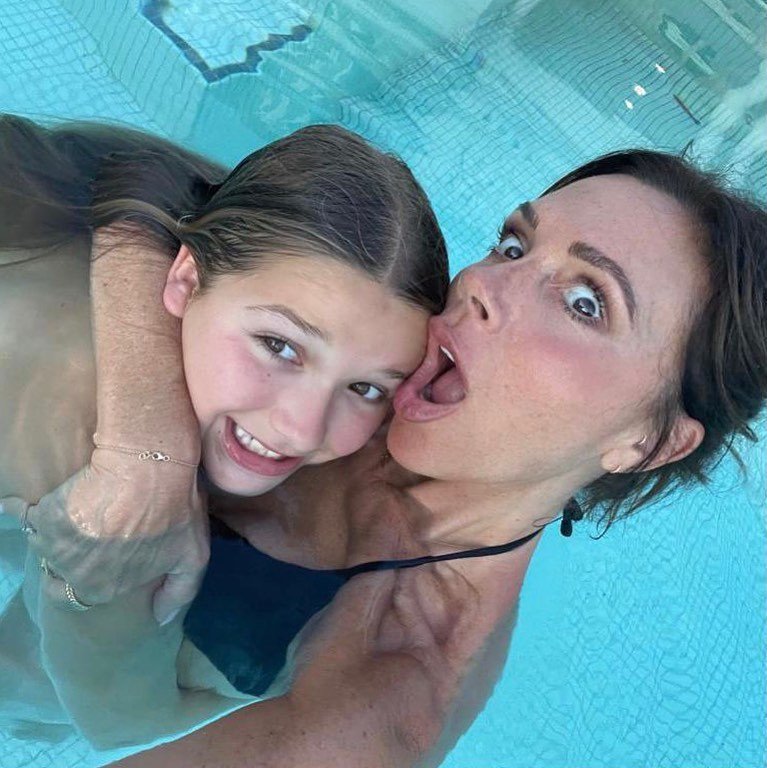 Victoria Beckham s dcerou, jak ji neznáte!