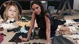 Victoria Beckham vyklidila šatník: Prodává oblečení dcerky Harper