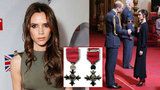 Victoria Beckham stanula před princem: Dostala řád za módu a charitu