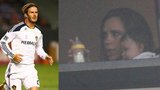 Beckham vzala dceru Harper na fotbal: Podívej, támhle je táta!
