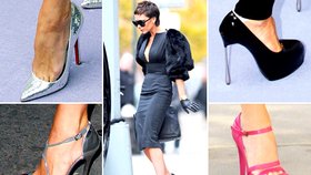 Victoria Beckham a její boty