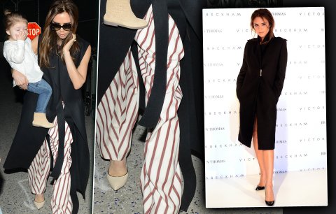 To se jen tak nevidí: Victoria Beckham vyšla na veřejnost v pyžamu?!