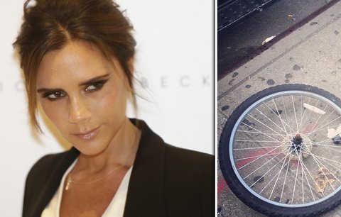 Victoria Beckham má o kolečko míň: Spice Girl ukradli bicykl!