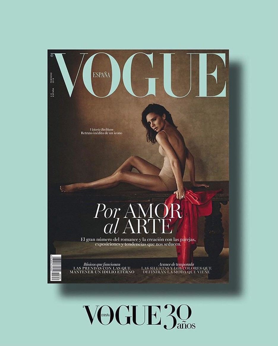 Victoria Beckham se odhalila pro Vogue.