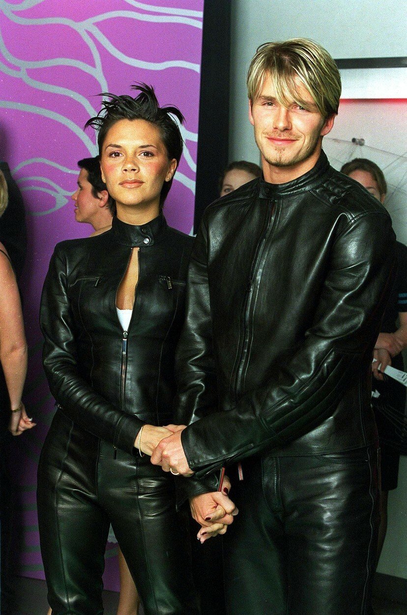 Victoria Beckhamová s manželem Davidem