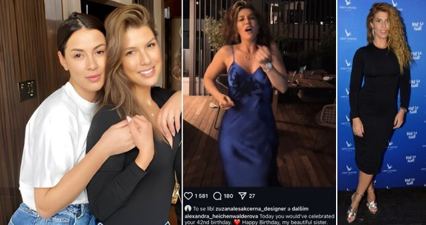 Na zesnulou Victorii zavzpoméínala její sestra Alexandra...