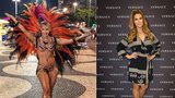 Polonahé vrtění „české Kardashianové": Zpěvačka Victoria na karnevalu v Rio de Janeiru!