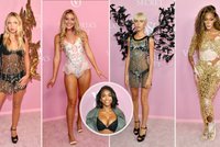 Celebrity předvedly své zbraně na akci Victoria's Secret: Místo šatů jen spodní prádlo!