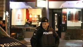 Útočník ve Vídni zřejmě pobodal lidi na dvou místech