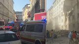 Masivním výbuch v centru Vídně má dvě oběti. Záchranáři našli tělo mladého muže