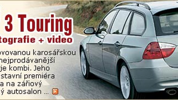 Premiéra: nové BMW 3 Touring (první fotografie + video)