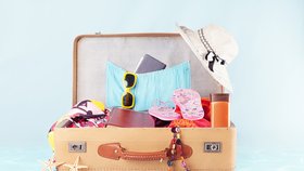 Jak si zabalit kufr na dovolenou krok za krokem