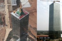 Kutilové v Číně: Za 15 dní postavili mrakodrap!