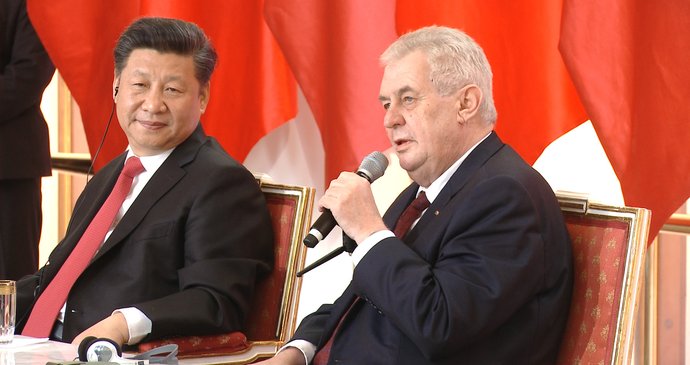 Zeman: Doufám, že se Česká republika stane vstupní branou Číny do EU