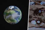 Unikátní video zachycuje vývoj planety: Evoluce „Země“ během 4 minut!