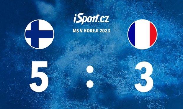 SESTŘIH: Finsko – Francie 5:3. O vítězství se hráči Suomi strachovali až do konce