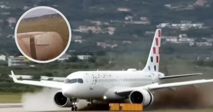 Airbus při vzletu vyjel z ranveje.