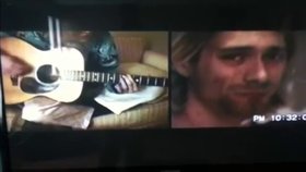 Kurt Cobain z Nirvany zpívá s Courtney nevydanou píseň