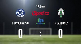 CELÝ SESTŘIH: Slovácko - Jablonec 0:0. Hostům nepomohla přesilovka