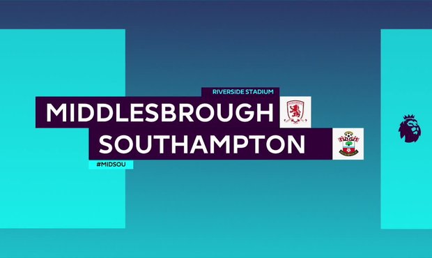 SESTŘIH Premier League: Middlesbrough - Southampton 1:2
