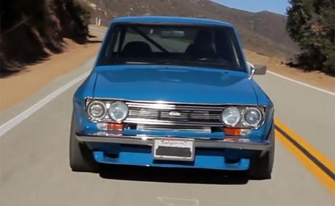 Video: Projížďka s nádherným přeplňovaným Datsunem 510