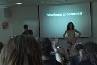 Studentka ze Zlína: Striptýz přímo na hodině!