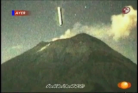 Podvrh dne! Mexická televize natočila pád UFO do sopky