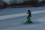 Vilém Čok spadl na lyžích