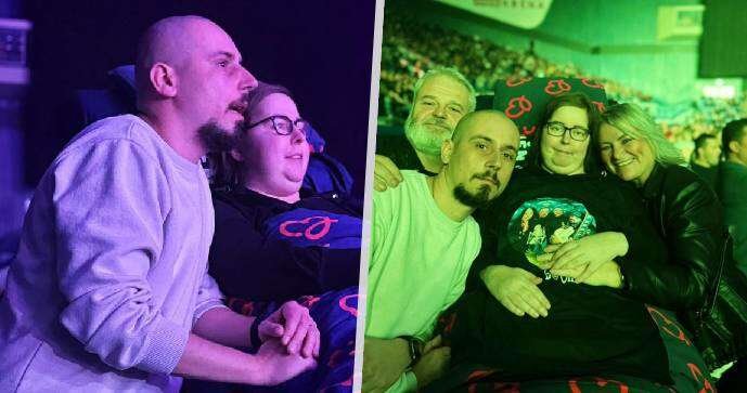 Lenka (36) si díky záchranářům užila koncert Lucie s manželem.