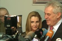 Miloš Zeman: Karla porazila má dcera