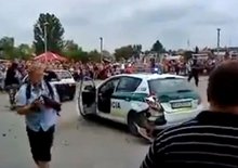 Video: Slovenská policie se ztrapnila před desítkami přihlížejících
