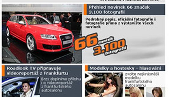 Autosalon Frankfurt 2007 - Speciální příloha Auto.cz