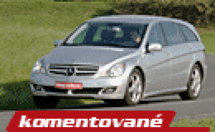 Mercedes R 320 CDI: šest minut komentovaného videa